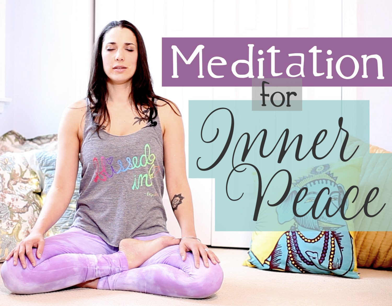 Meditation for Anxiety & Finding Inner Peace - Meditation Tutorial for ...